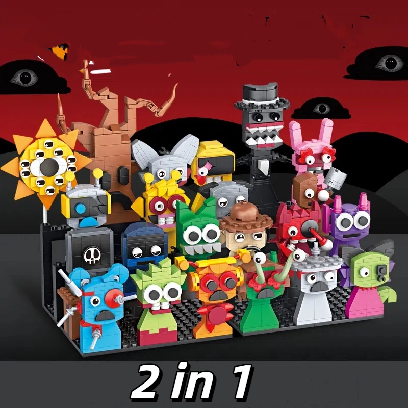 Gaming Console Lego - Moc Game Building Blocks Set Horror