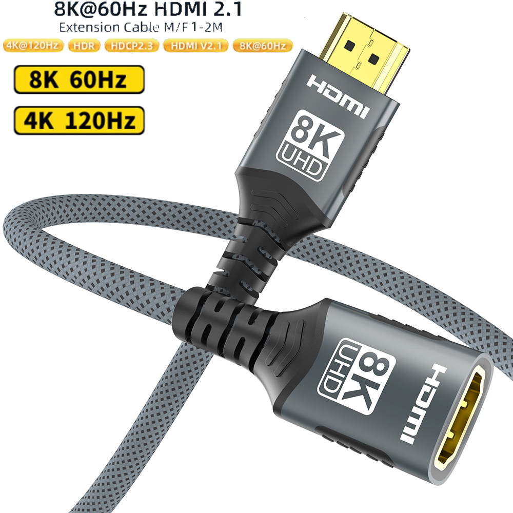 Hdmi Cable 2.1 - HDMI 2.1 Extension cable 8K HDMI