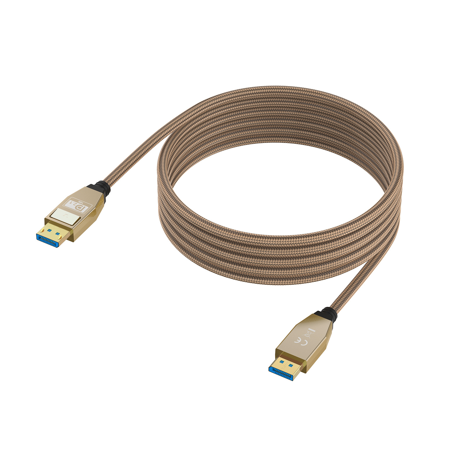 Hdmi Cable 2.1 - 80Gbps Displayport Cable 2.1, 16K@60Hz, 8K@120Hz,