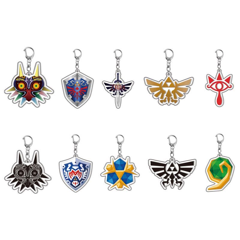 Gaming Console Zelda - Zelda Link Legend Game Keychain Acrylic