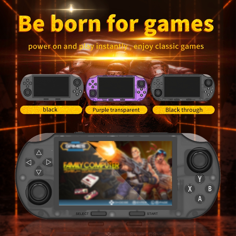 Gaming Console R36 Ultra - 4.5-Inch IPS HD Screen Handheld Wireless