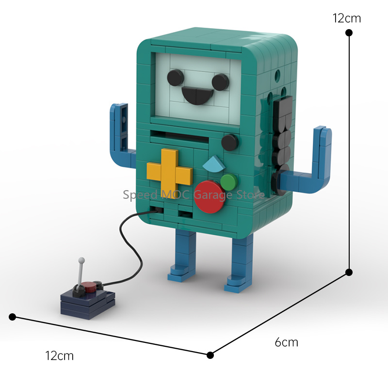 High-Detail Cute Game Robot Bu - Gaming Console Table recension och pris