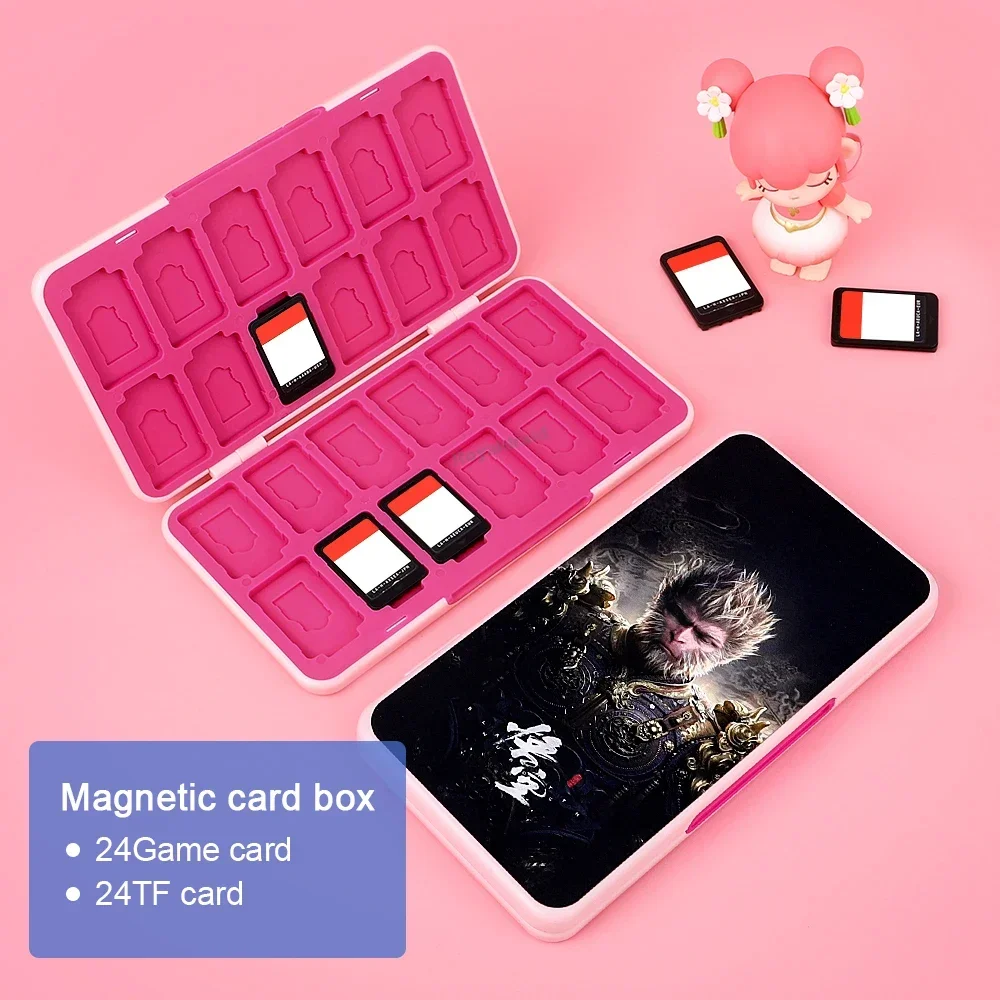 NEW 24in1 Game Card Case Holde - Gaming Card Holder recension och pris