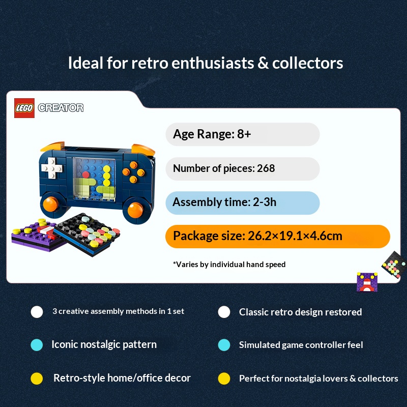 LEGO Creator 3in1 Building Blo - Gaming Console Lego recension och pris