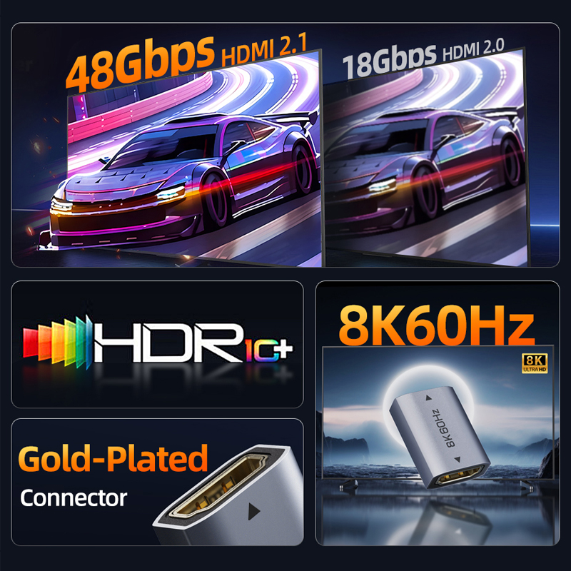 CABLETIME 8K60Hz HDMI-compatib - Hdmi Cable 2.1 recension och pris