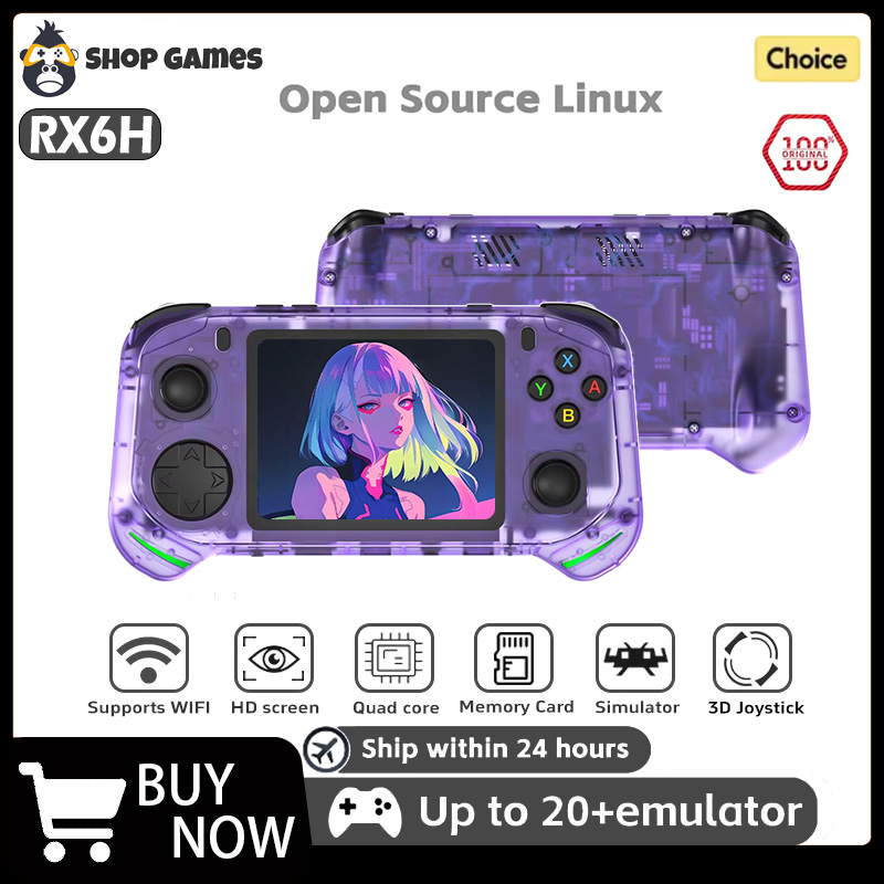 RX6H Retro Handheld Game Conso - Gaming Console R36 Ultra recension och pris