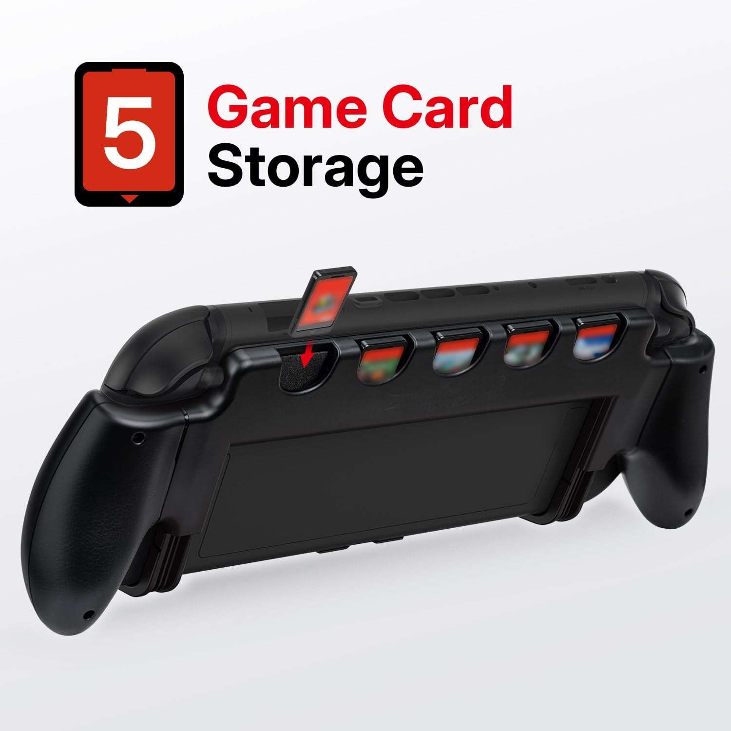 Hand Grip Case For Nintendo Sw - Gaming Card Holder recension och pris