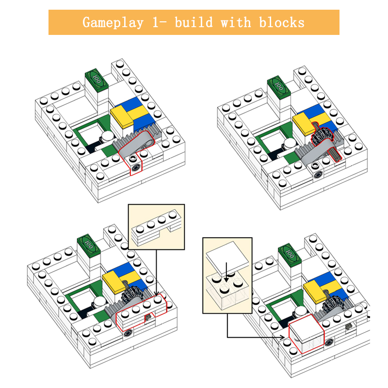 moc building blocks puzzle box - Gaming Console Lego recension och pris