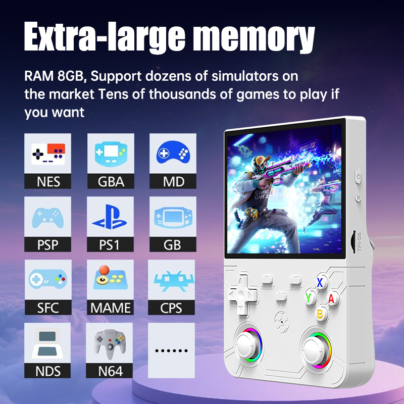 R36 Ultra X Handheld Game Play - Gaming Console R36 Ultra recension och pris