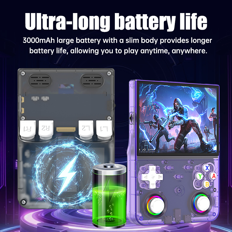 R36 Ultra X Handheld Game Play - Gaming Console R36 Ultra recension och pris