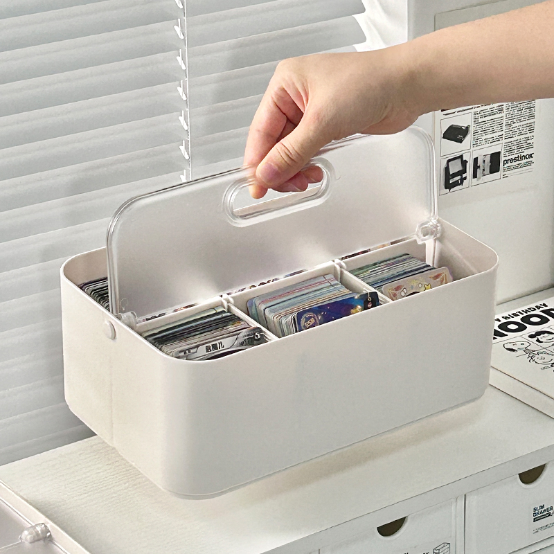 Card Storage Box with Lid, Mul - Gaming Card Holder recension och pris