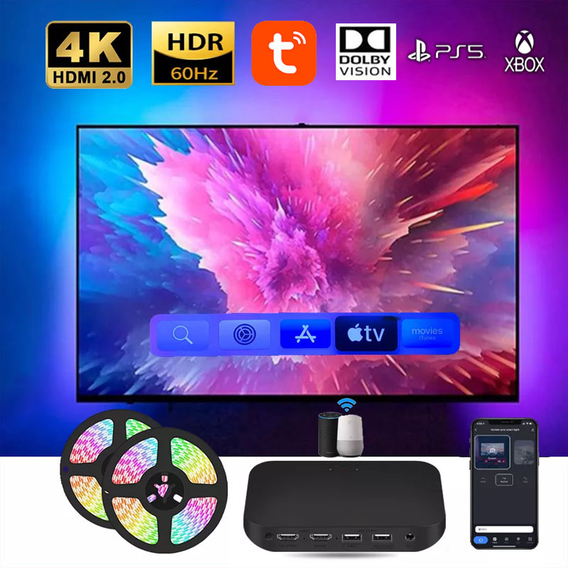 Smart Ambient TV Led Backlight - Hdmi Cable 2.1 recension och pris