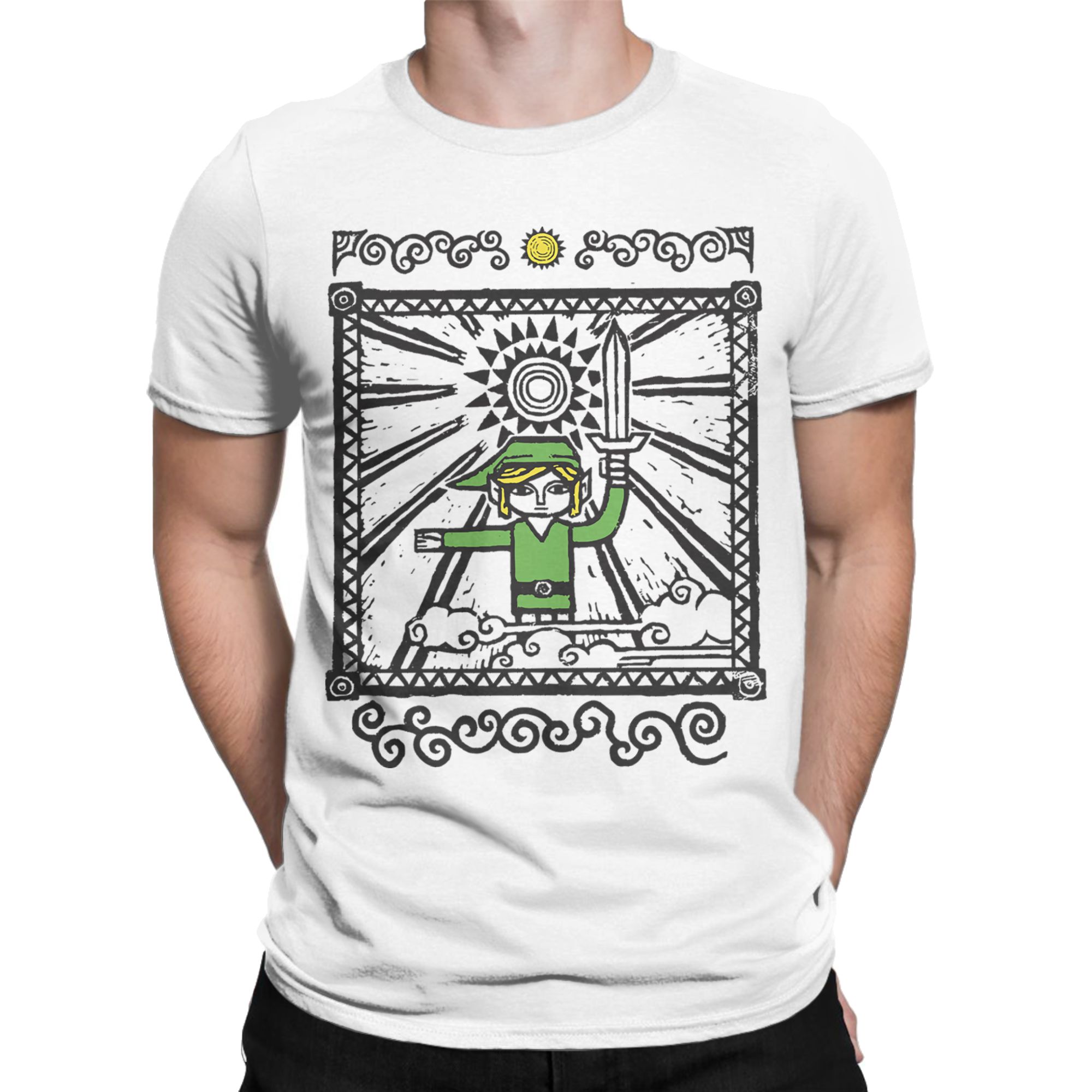 Zeldas T-Shirt Men Vintage Gam - Gaming Console Zelda recension och pris