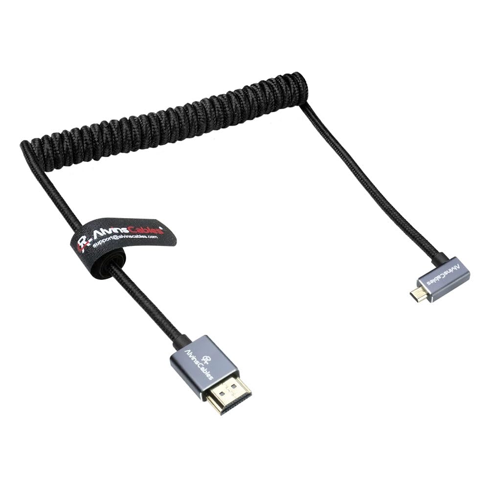 Alvin's Cables Right Angle Mic - Hdmi Cable 2.1 recension och pris