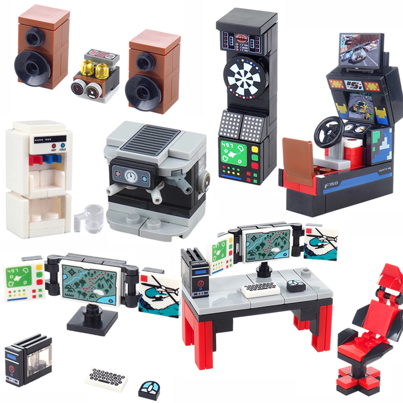 MOC City Street Scene Building - Gaming Console Lego recension och pris