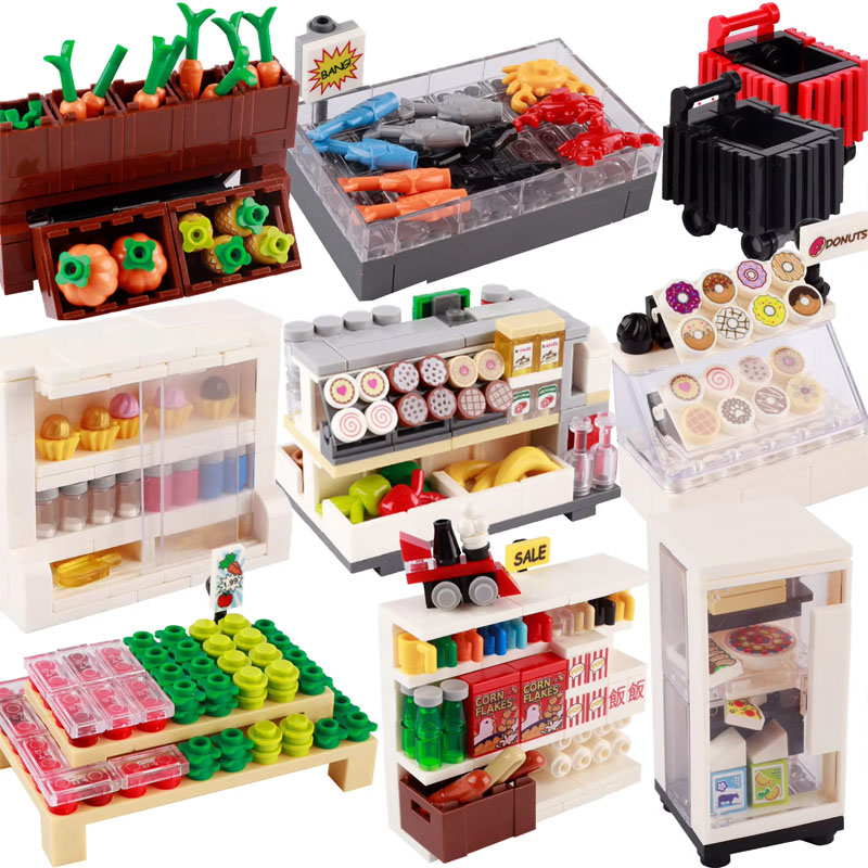 MOC City Street Scene Building - Gaming Console Lego recension och pris