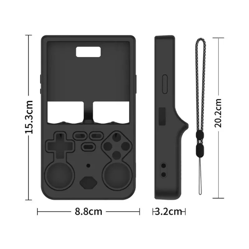 Silicone Protective Case For R - Gaming Console R36 Ultra recension och pris
