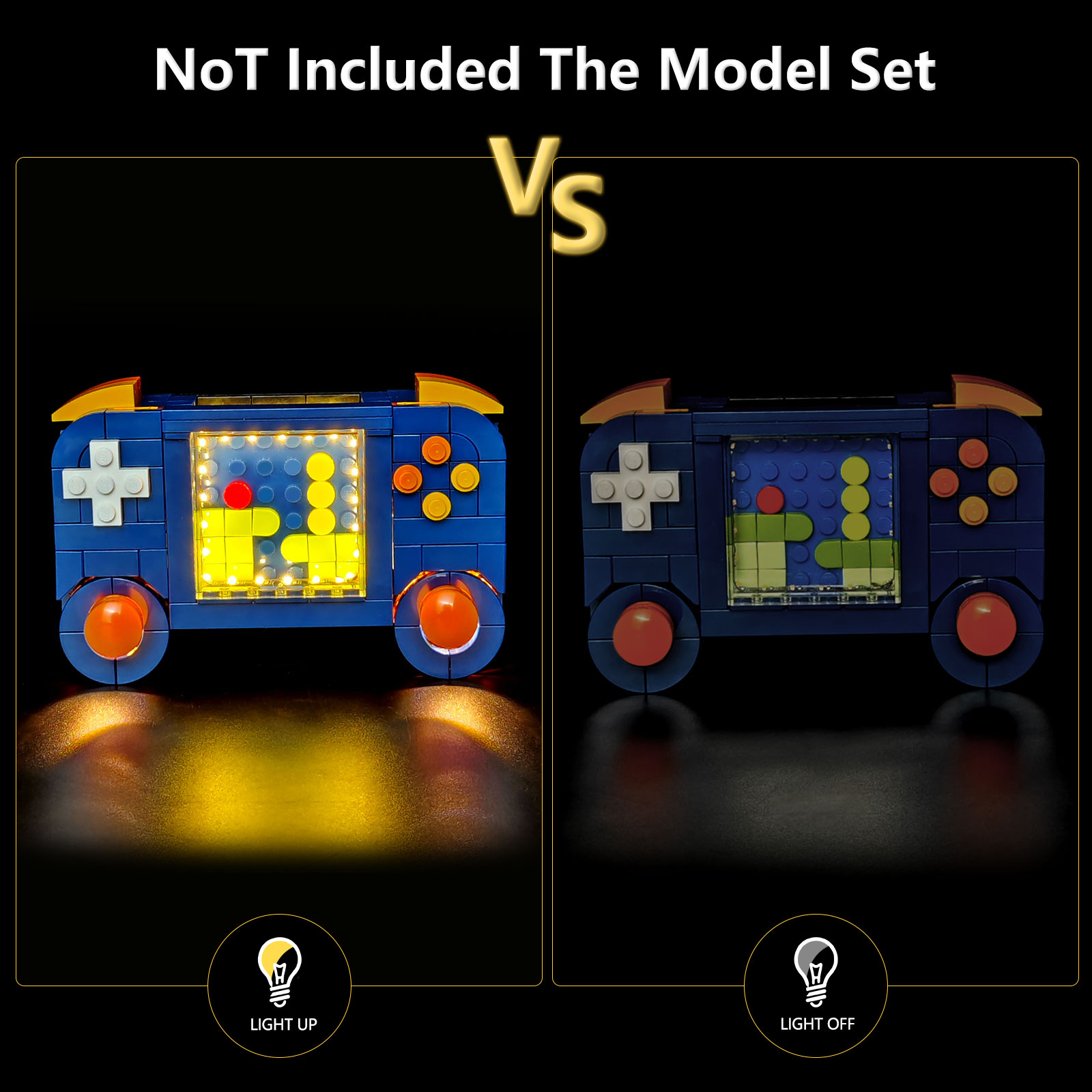 LYBMTWF LED Lighting Kit Compa - Gaming Console Lego recension och pris