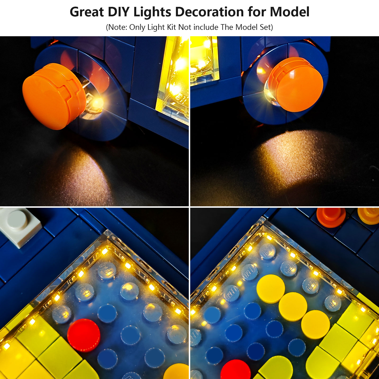 LYBMTWF LED Lighting Kit Compa - Gaming Console Lego recension och pris