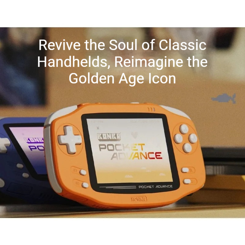 AYANEO KONKR Pocket Advance Re - Gaming Console Retro Handheld recension och pris