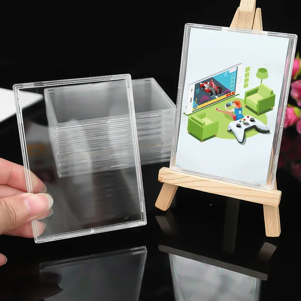 Clear Acrylic Card Holder Snap - Gaming Card Holder recension och pris