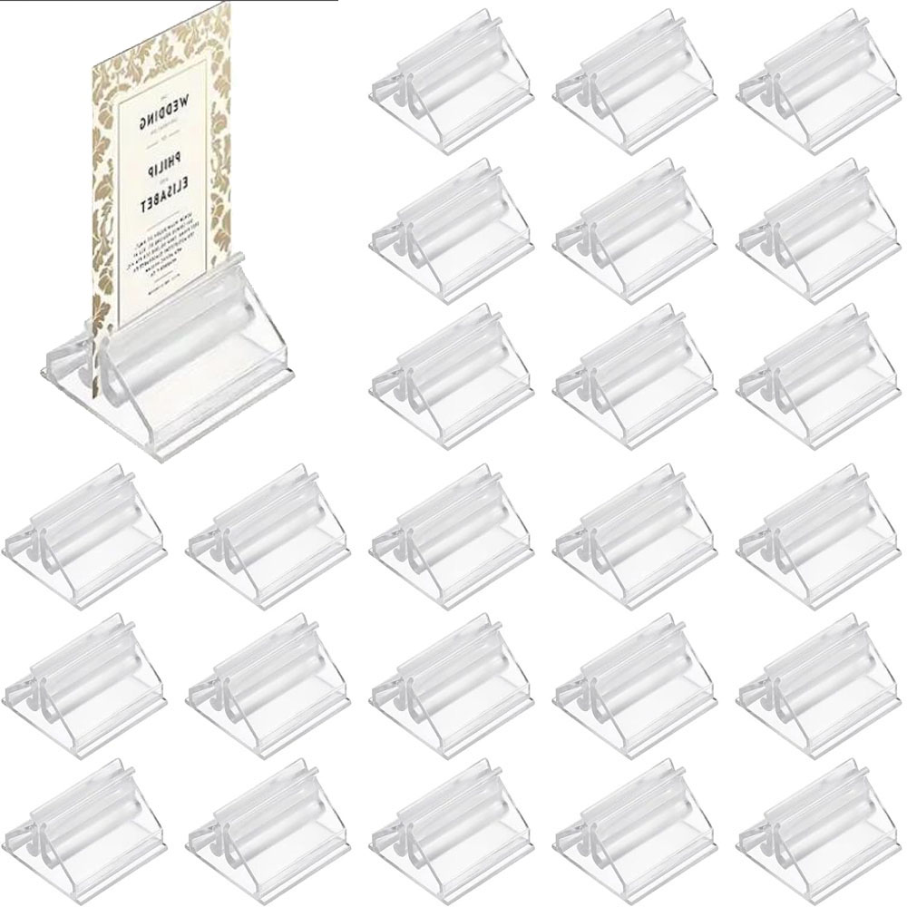 12/24/48Pcs Mini Clear Stands  - Gaming Card Holder recension och pris