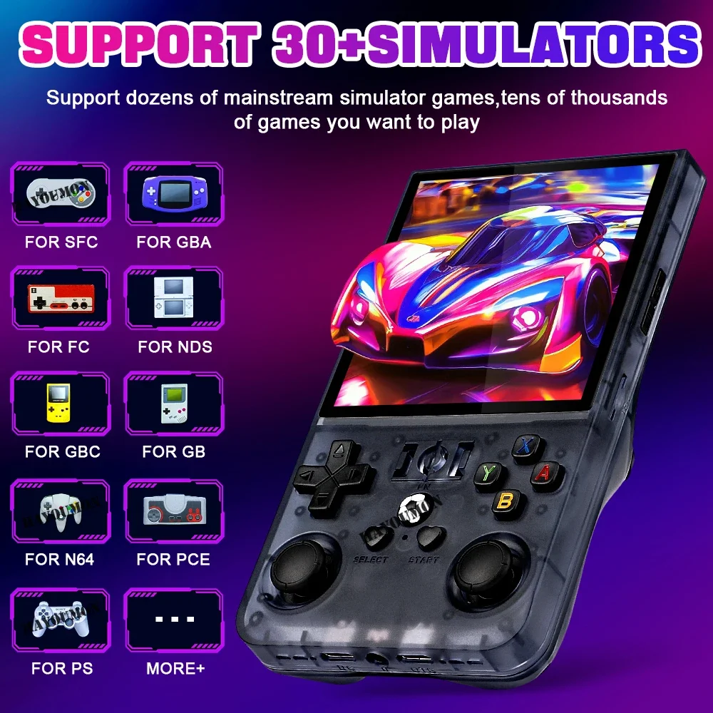 NEW R36MAX Handheld Retro Game - Gaming Console R36 Ultra recension och pris
