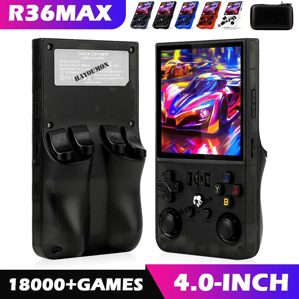 NEW R36MAX Handheld Retro Game - Gaming Console R36 Ultra recension och pris