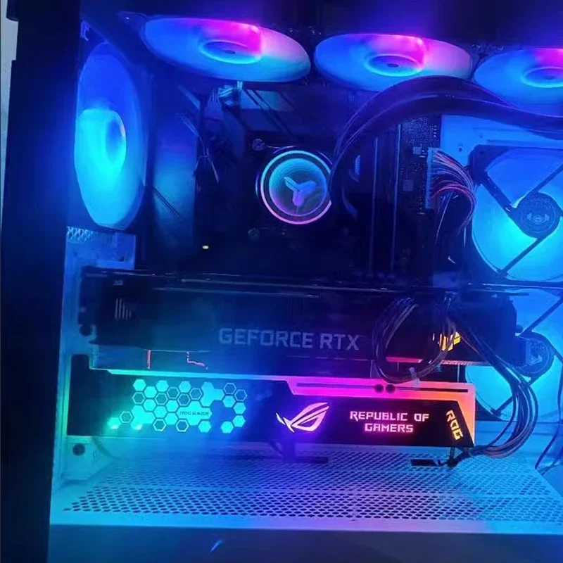 4090 VGA Holder 5V ARGB AURA S - Gaming Card Holder recension och pris