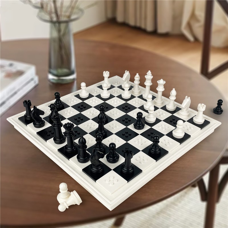 White Chess Set, Premium Foldi - Gaming Console Lego recension och pris