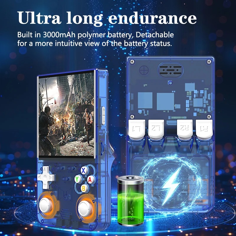 Retro handheld game New R36 ul - Gaming Console R36 Ultra recension och pris