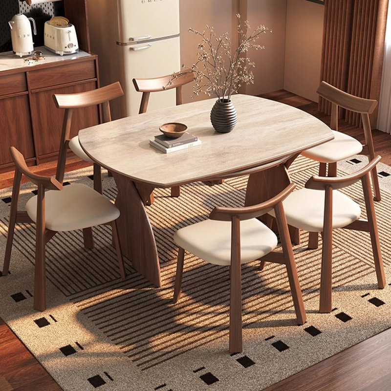 Modern Wood Nordic Dining Tabl - Gaming Console Table recension och pris