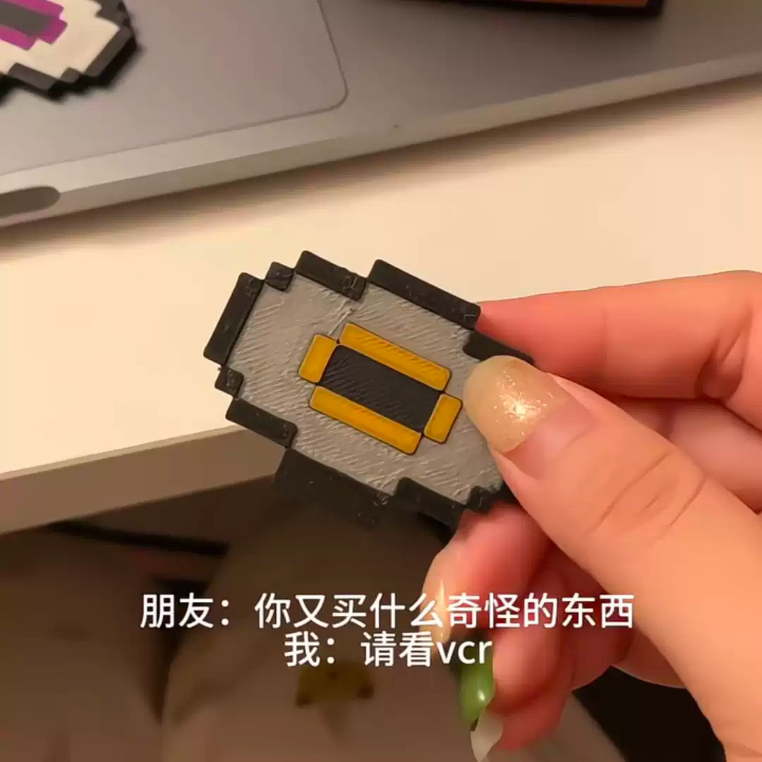 3D Printed Game Model Pix Blue - Gaming Console Lego recension och pris