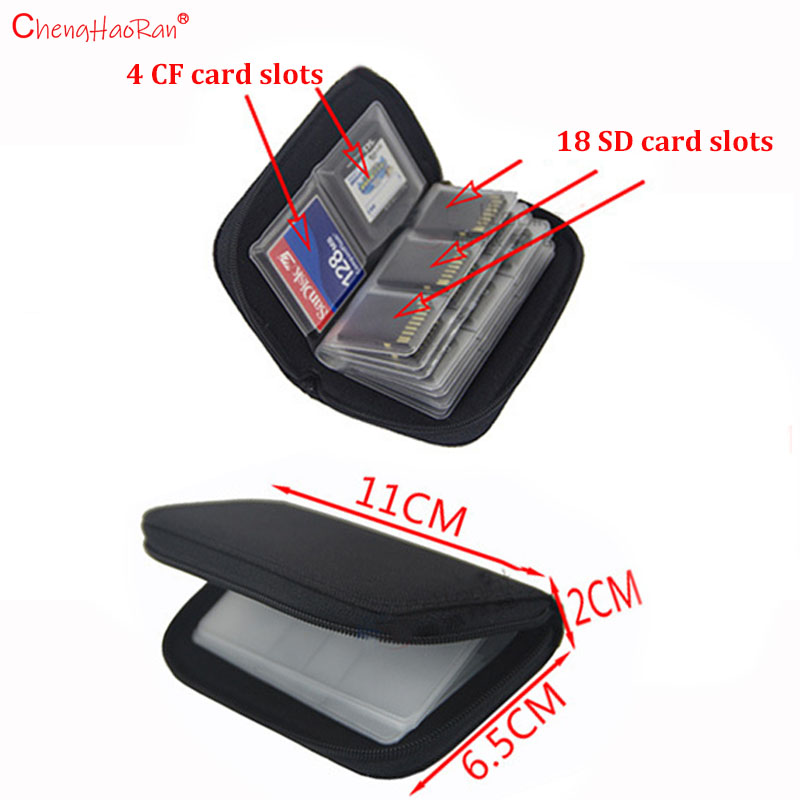 1PC 22-Slot Memory Card Storag - Gaming Card Holder recension och pris
