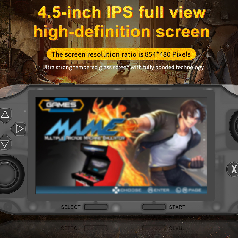 4.5-Inch IPS HD Screen Handhel - Gaming Console R36 Ultra recension och pris