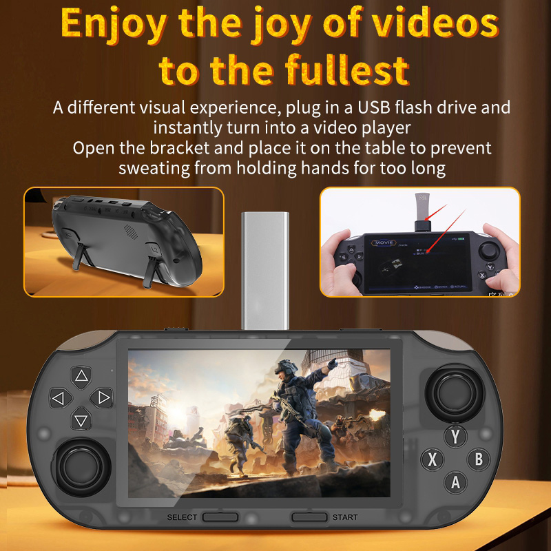 4.5-Inch IPS HD Screen Handhel - Gaming Console R36 Ultra recension och pris